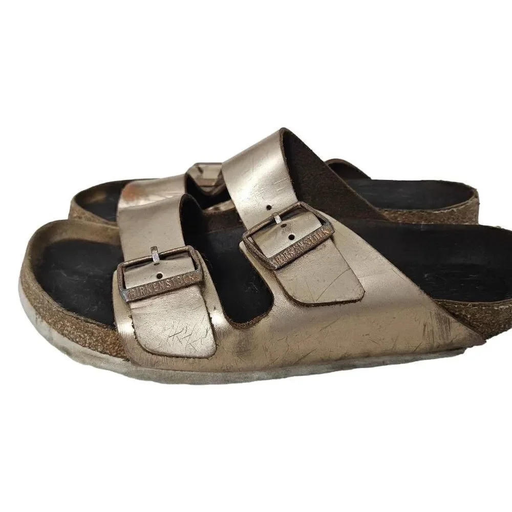 Birkenstock rose gold